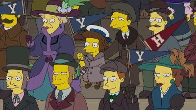 Yale wins! And only three killed! - The Simpsons