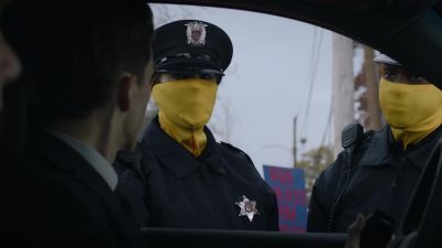 Y'all are gonna have to surrender any firearms. - Watchmen