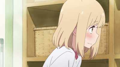 Yamada... it's hard for you
to take a bath with me here, isn't it? - Kase-san and Morning Glories