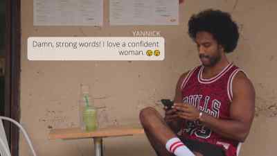 -[Yan] Erika seems
pretty feisty. - Love Triangle