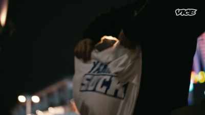 Yankees Suck T-shirts here,"
as loud as you could, - I Was a Teenage Felon