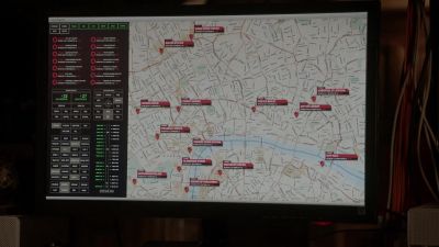 Yates's override device is officially
interfaced with our system. - 24