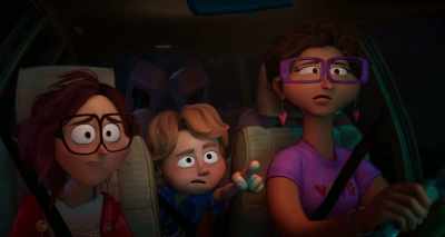 -[yawning] Mom, what is that?
-Huh? What the-- - The Mitchells vs the Machines