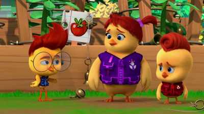 [yawns] I guess my sneezes
are causing trouble - The Chicken Squad