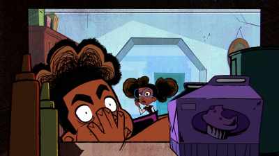 (yawns) - Marvel's Moon Girl and Devil Dinosaur