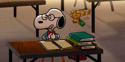 [yawns] - Snoopy Presents: Lucy's School