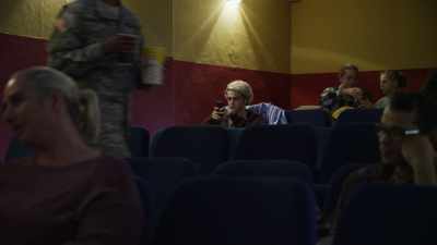 -(yawns)
-(theater chatter) - We Are Who We Are