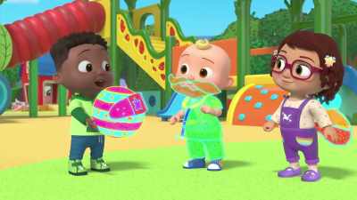 -Yay!
-[Cody chuckles] - CoComelon Lane
