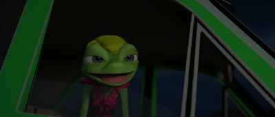 - Yay! The big monster
is going to help us! - Homeward
