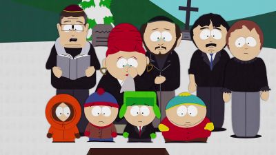 "Yea, usher us
unto the Lord," - South Park