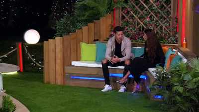 ‐Yeah, a hundred percent.
‐So, what I'm saying is, - Love Island