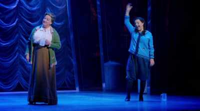 Yeah. And he has given me
a speciality - Funny Girl