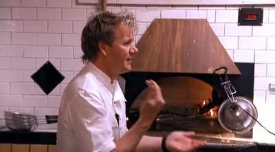 YEAH? AND THINK
FROZEN MASHED POTATOES. - Kitchen Nightmares
