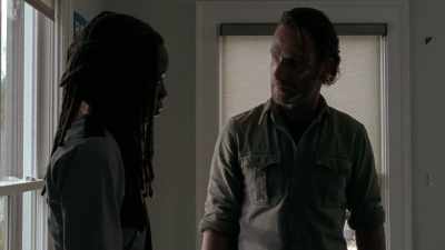 Yeah.
...and to trust him
to make the right move - The Walking Dead: The Return