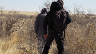 Yeah. And, uh, if
you come around on this side, - Beyond Skinwalker Ranch