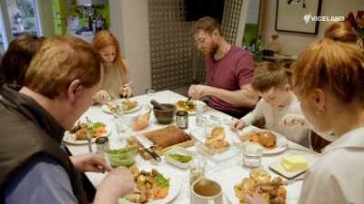 Yeah, we are not saying it's,
like, the way to have a relationship - Stacey Dooley Sleeps Over