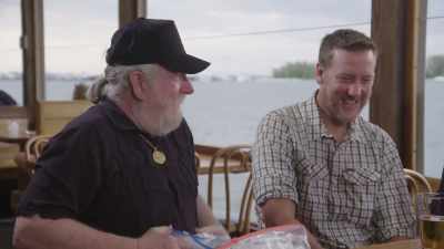 ‐Yeah, you are. Yeah, you are.
‐You're gonna get up
from this table - Beyond Oak Island