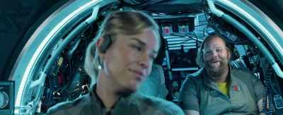 Yeah, ask her
if she ever blew up - The Meg