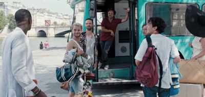 Yeah, at 60 km/h.
We can't take the motorway. - The Shiny Shrimps