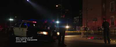 Yeah, so at this
point the suspect - Crown Vic