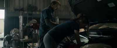 - Yeah, auto shop's
pretty much the only class - Lady Driver