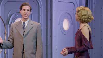 Yeah, besides,
she's engaged to some English guy. - Anything Goes