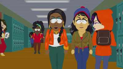 Yeah, bitch, you just
wanna get sent home - South Park: Joining the Panderverse