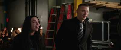 - Yeah.
- (BOTH CHUCKLING) - Fighting with My Family