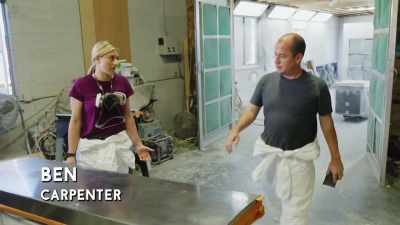 Yeah, both the doors are sanded, - Help! I Wrecked My House