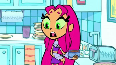- Yeah, boy!
- Oh, yeah! - Teen Titans Go!