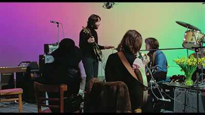 Yeah. But--
but if you do the offbeat with Ringo. - The Beatles: Get Back