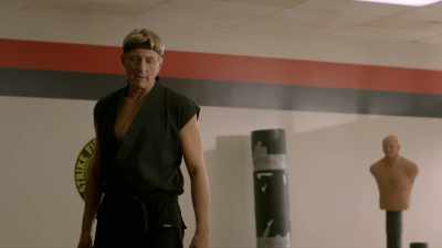 -Yeah, but… my ear.
-What if that baseball - Cobra Kai