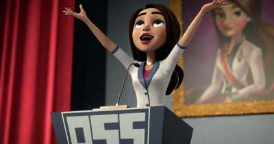 Yeah.
But I expected her to be much older. - Spy Kids: Mission Critical