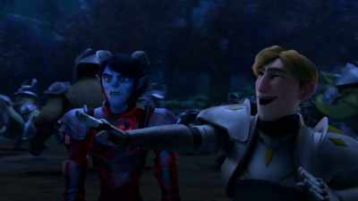 Yeah, but we need to get her
to the bridge and past him. - Wizards: Tales of Arcadia