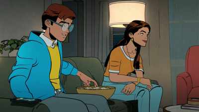 -Yeah, but this time I mean it.
-[chuckles] - Your Friendly Neighborhood Spider-Man