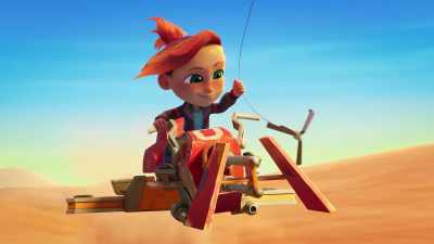 Yeah, we can show that gloomling
that this is your home, Marlaa. - Star Wars: Young Jedi Adventures