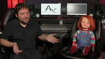 - Yeah, we can't do
CGI with Chucky, - Living with Chucky