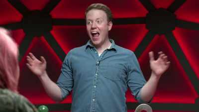 - Yeah 'cause only nine
can fit in the van- - Dimension 20