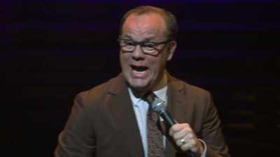 Yeah?
'Cause you watch too much news. - Tom Papa: Human Mule