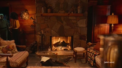 Yeah, we checked in
early and went for a hike - Adult Swim Yule Log