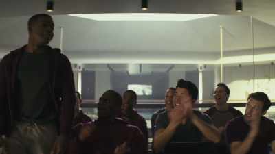 - Yeah!
- (CHEERING, SHOUTING) - Homecoming