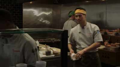 Yeah. Chef's wife
want to throw you - The Chi