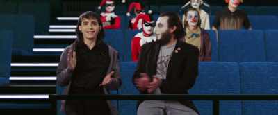 - Yeah! (claps) Oh, wow.
- Here at the United - The People's Joker