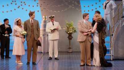 Yeah, come on, cap.
I've been waiting all my life to be a lady. - Anything Goes