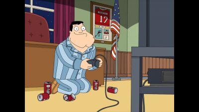 - Yeah!
- ♪ (continues) ♪ - American Dad!