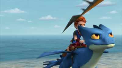 Yeah, and did you see her eyes?
They're purple. - Dragons: Rescue Riders: Secrets of the Songwing