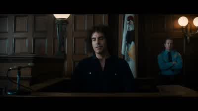 Yeah do you have contempt for your governmentI think the institutions of our democracy are wonderful thingsthat right now are populated by some terrible peoplePlease answer the questionTell me againDo you have contempt for your governmentI'll tell you - The Trial of the Chicago 7