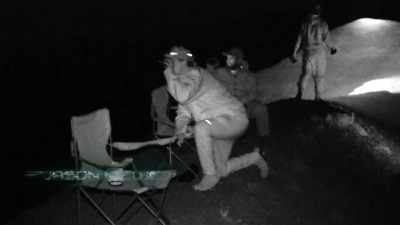 Yeah, dude, it's moving,
but barely. Like... - Jack Osbourne's Night of Terror: UFOs