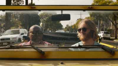 - Yeah?
- Ernie, uh, Scot wants an ETA - Lodge 49