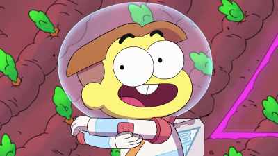 Yeah, my fun meter is
reaching maximum capacity. - Big City Greens the Movie: Spacecation